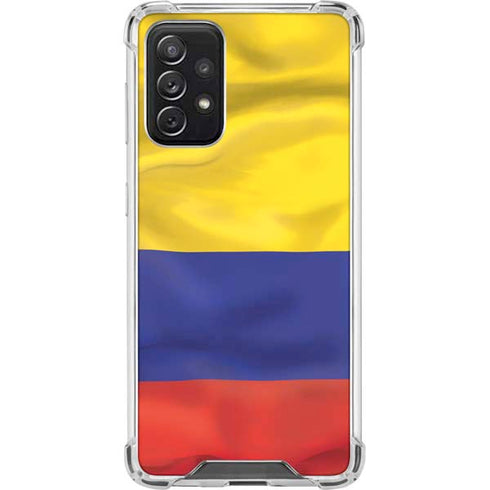 Colombia Flag Galaxy A72 5G Clear Case